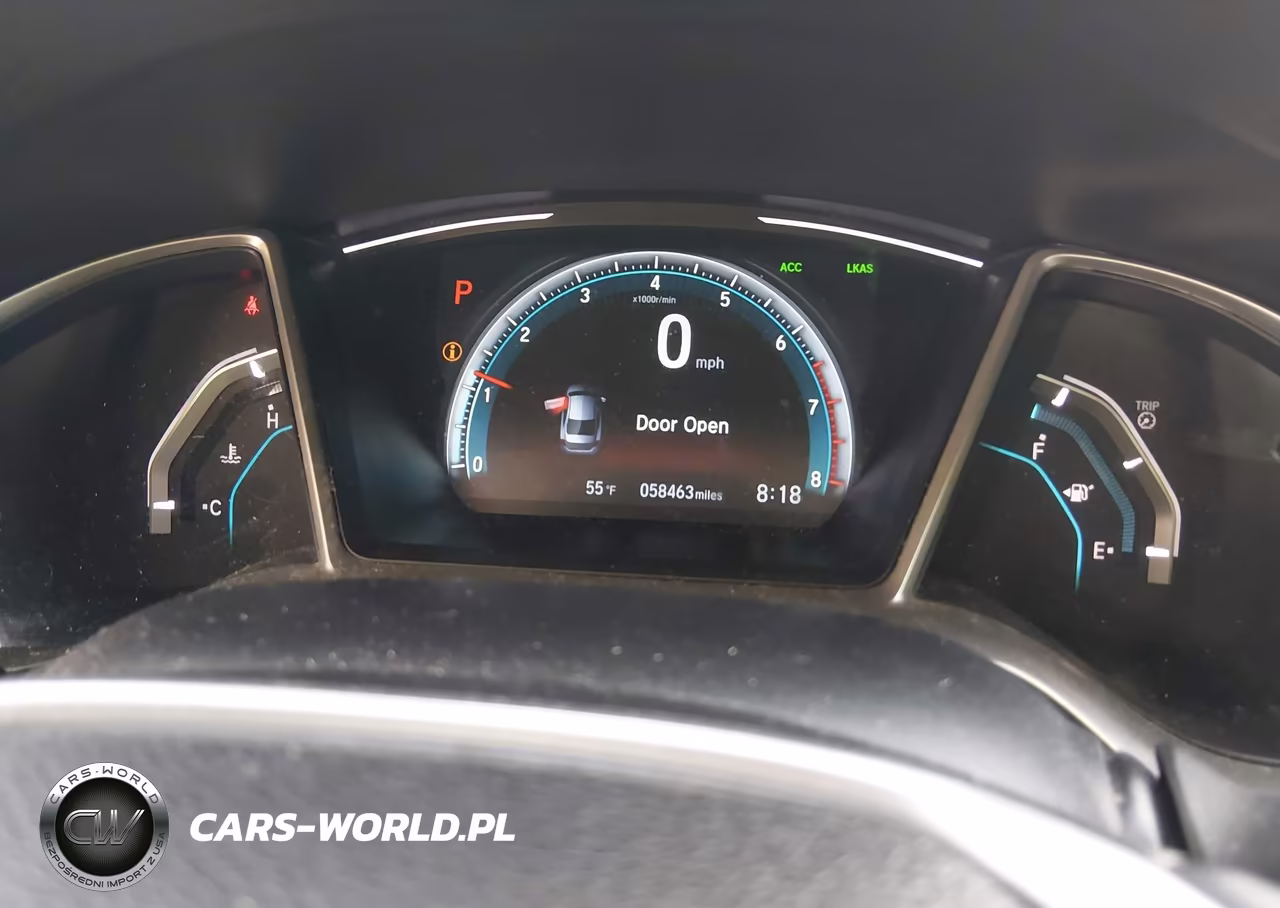 2021 Honda Civic Ex VIN:19XFC1F36ME010943 - 7