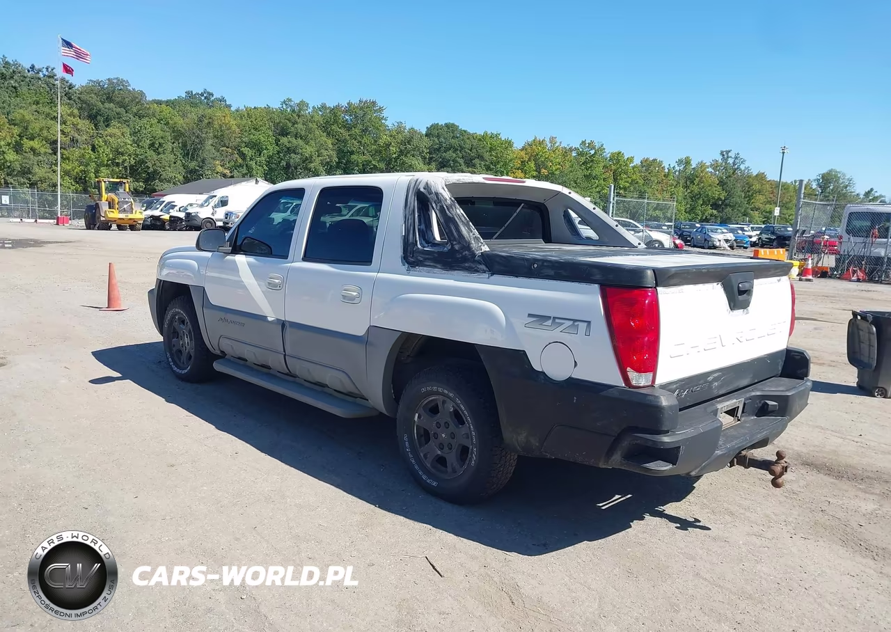 2002 Chevrolet Avalanche 1500 VIN:3GNEK13T62G251834 - 3