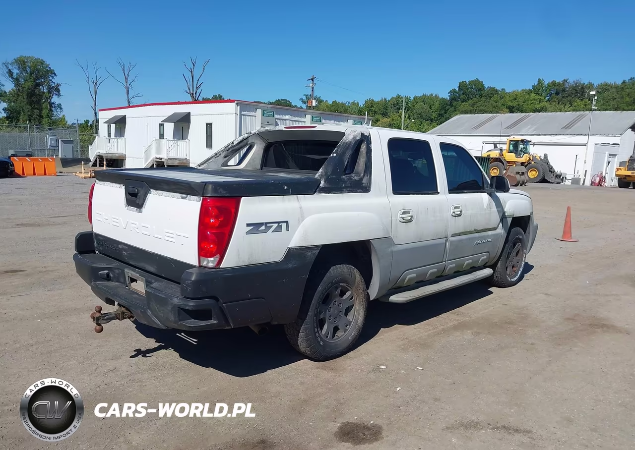 2002 Chevrolet Avalanche 1500 VIN:3GNEK13T62G251834 - 4