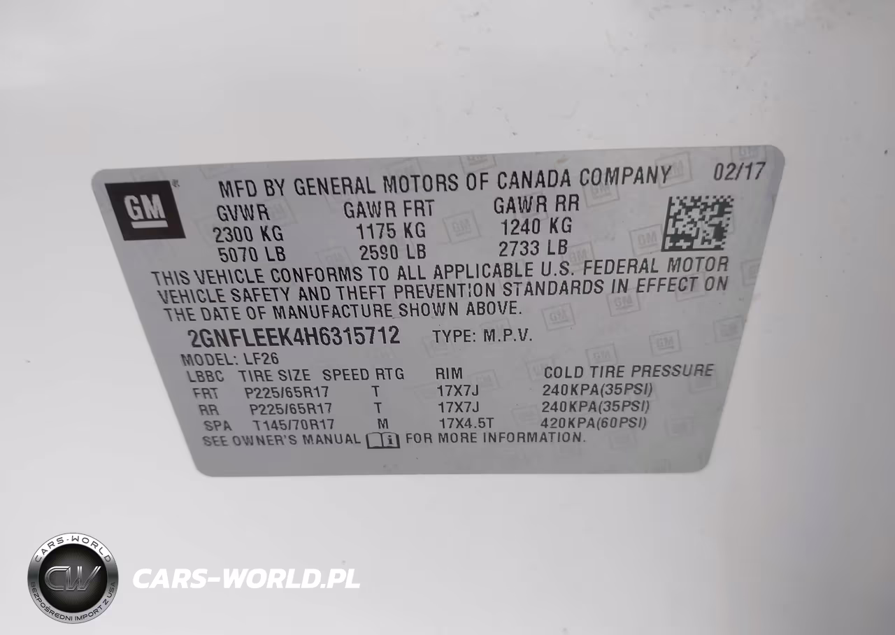 2017 Chevrolet Equinox Ls VIN:2GNFLEEK4H6315712 - 9