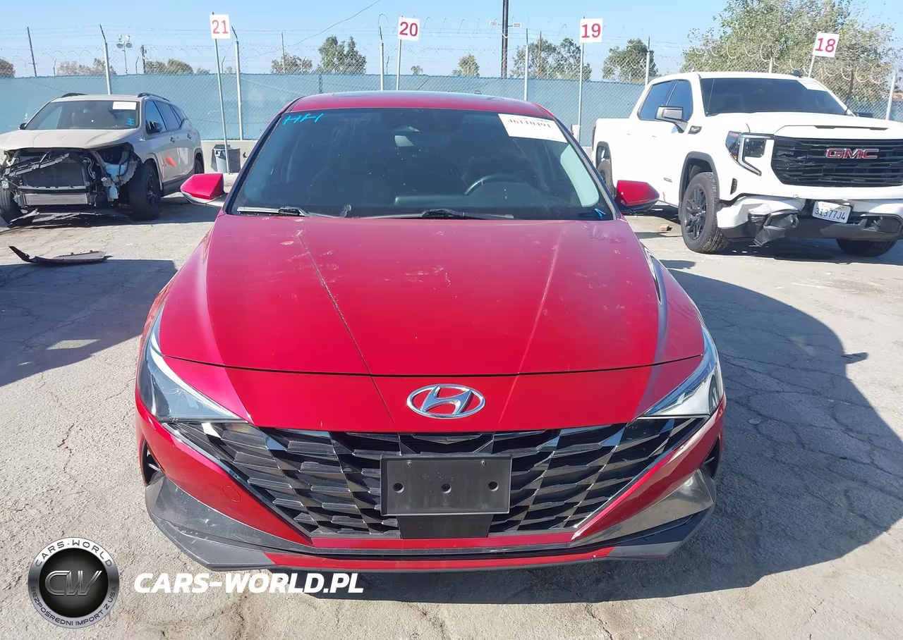 2021 Hyundai Elantra Sel VIN:KMHLN4AGXMU099941 - 12