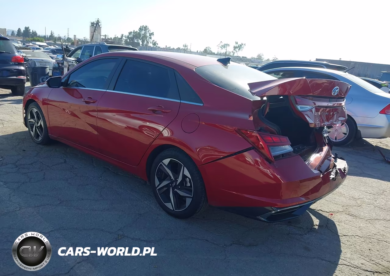 2021 Hyundai Elantra Sel VIN:KMHLN4AGXMU099941 - 3