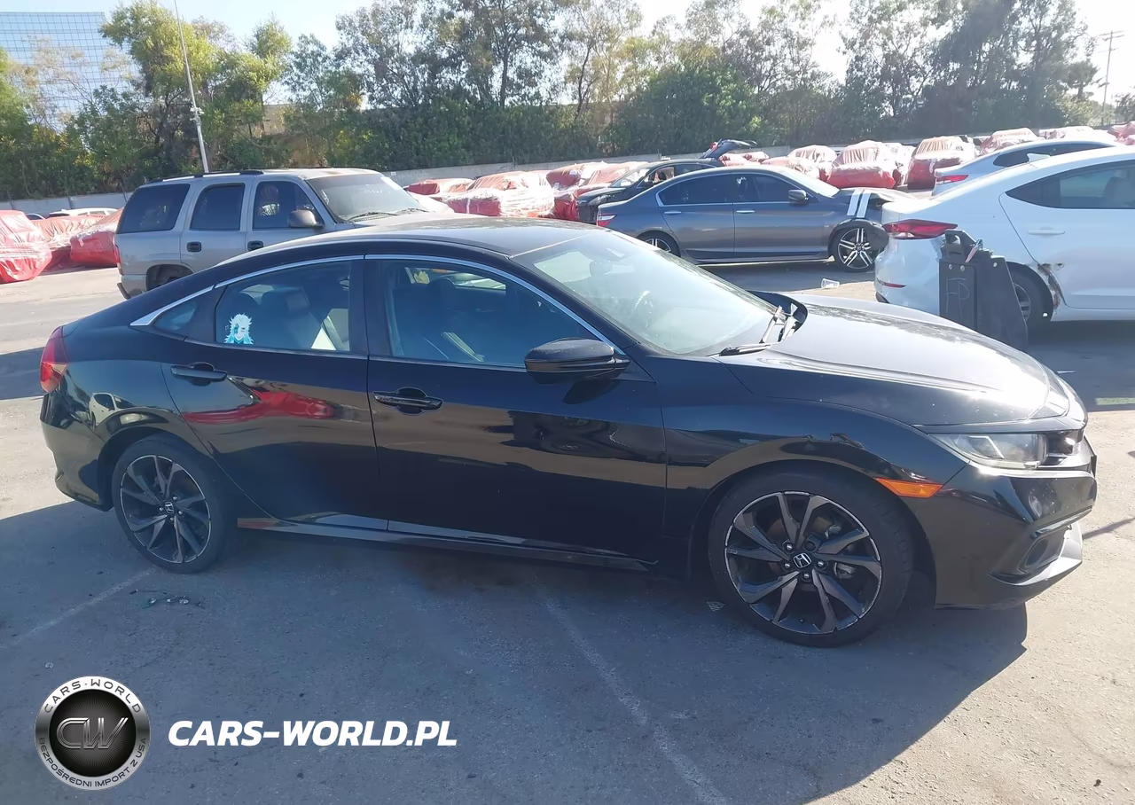 2020 Honda Civic Sport VIN:19XFC2F84LE210185 - 13