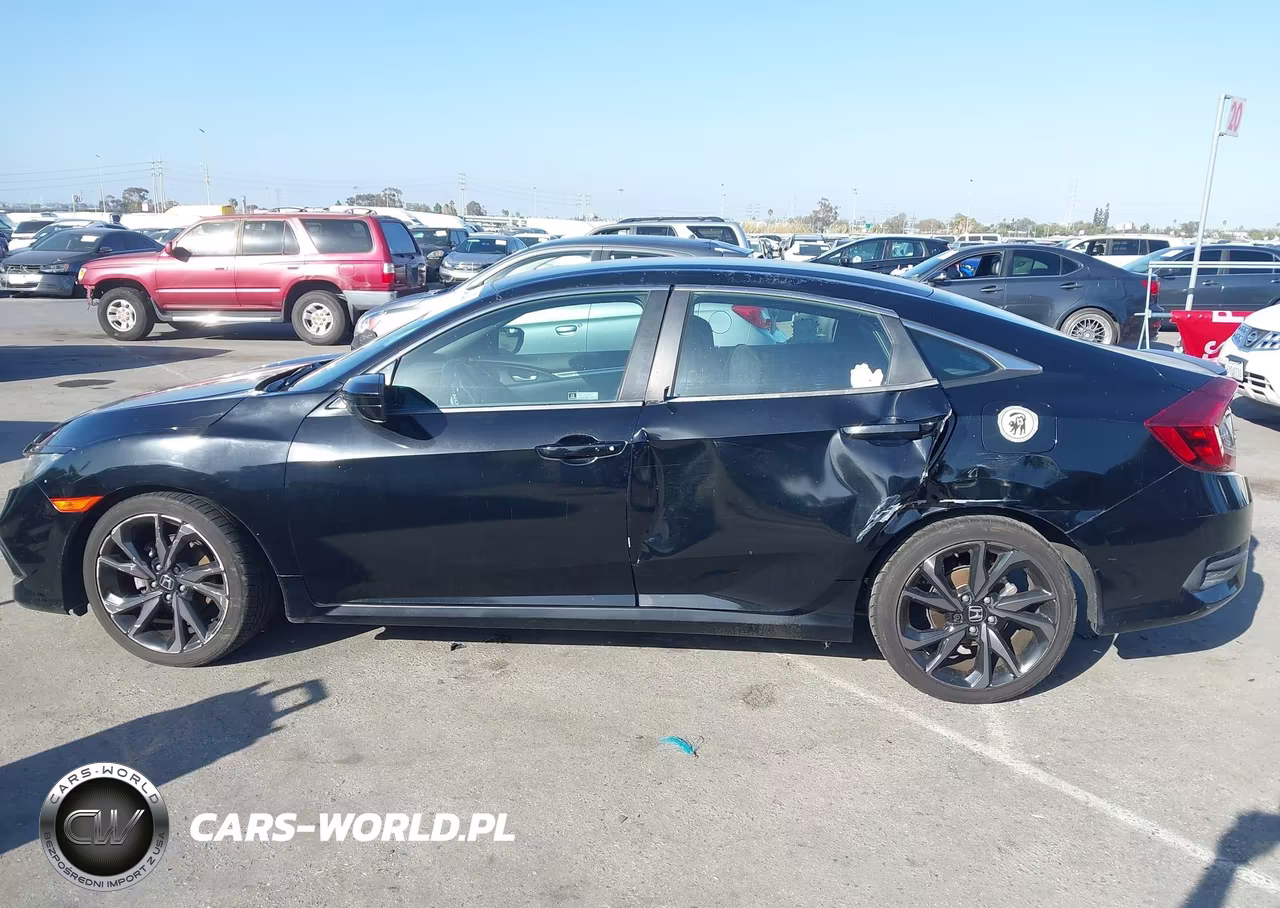 2020 Honda Civic Sport VIN:19XFC2F84LE210185 - 14