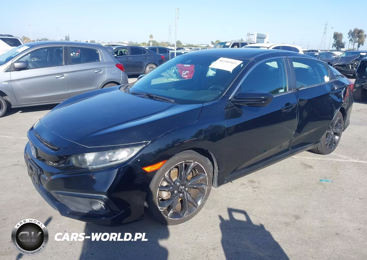 2020 Honda Civic Sport VIN:19XFC2F84LE210185 - 2