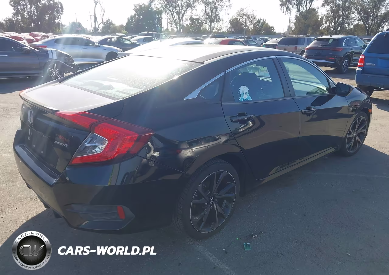 2020 Honda Civic Sport VIN:19XFC2F84LE210185 - 4
