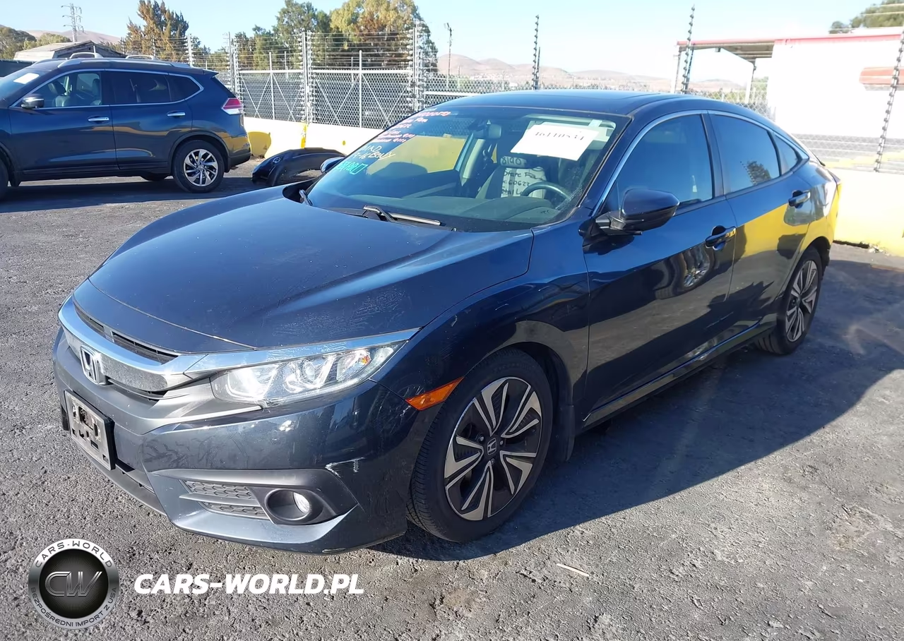 2018 Honda Civic Ex-T VIN:JHMFC1F36JX002528 - 2