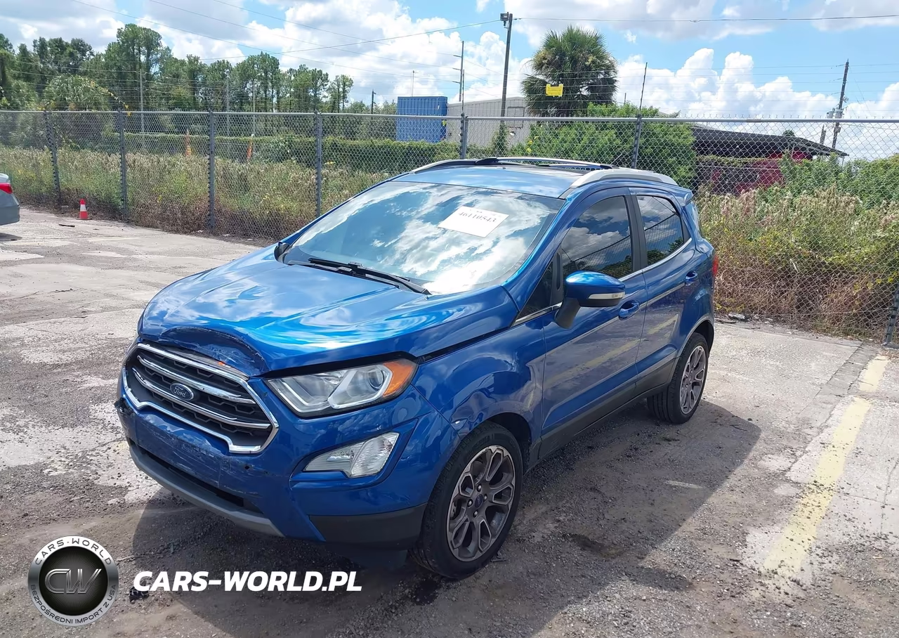 2019 Ford Ecosport Titanium VIN:MAJ3S2KE0KC276326 - 2