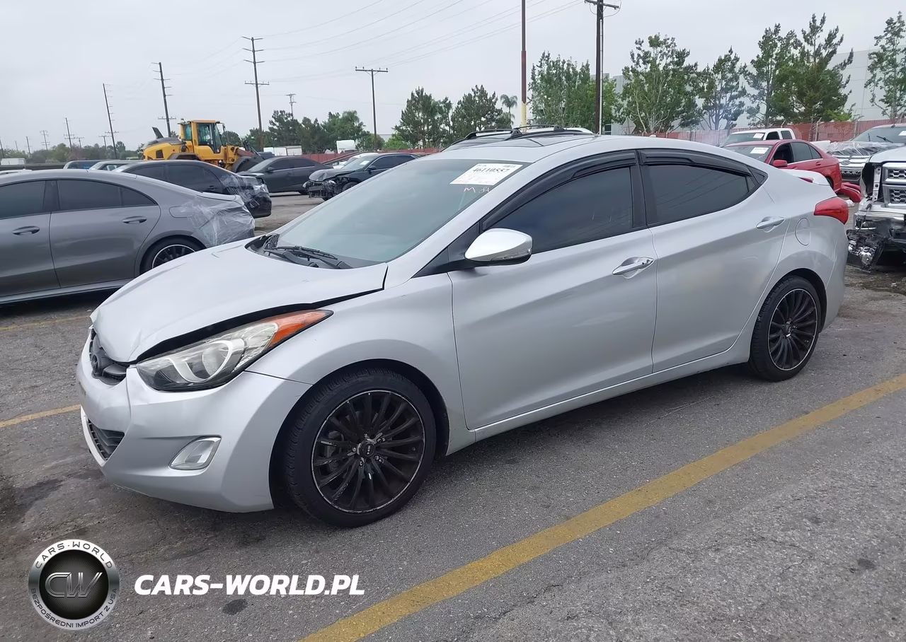 2013 Hyundai Elantra Limited VIN:KMHDH4AE8DU763731 - 2