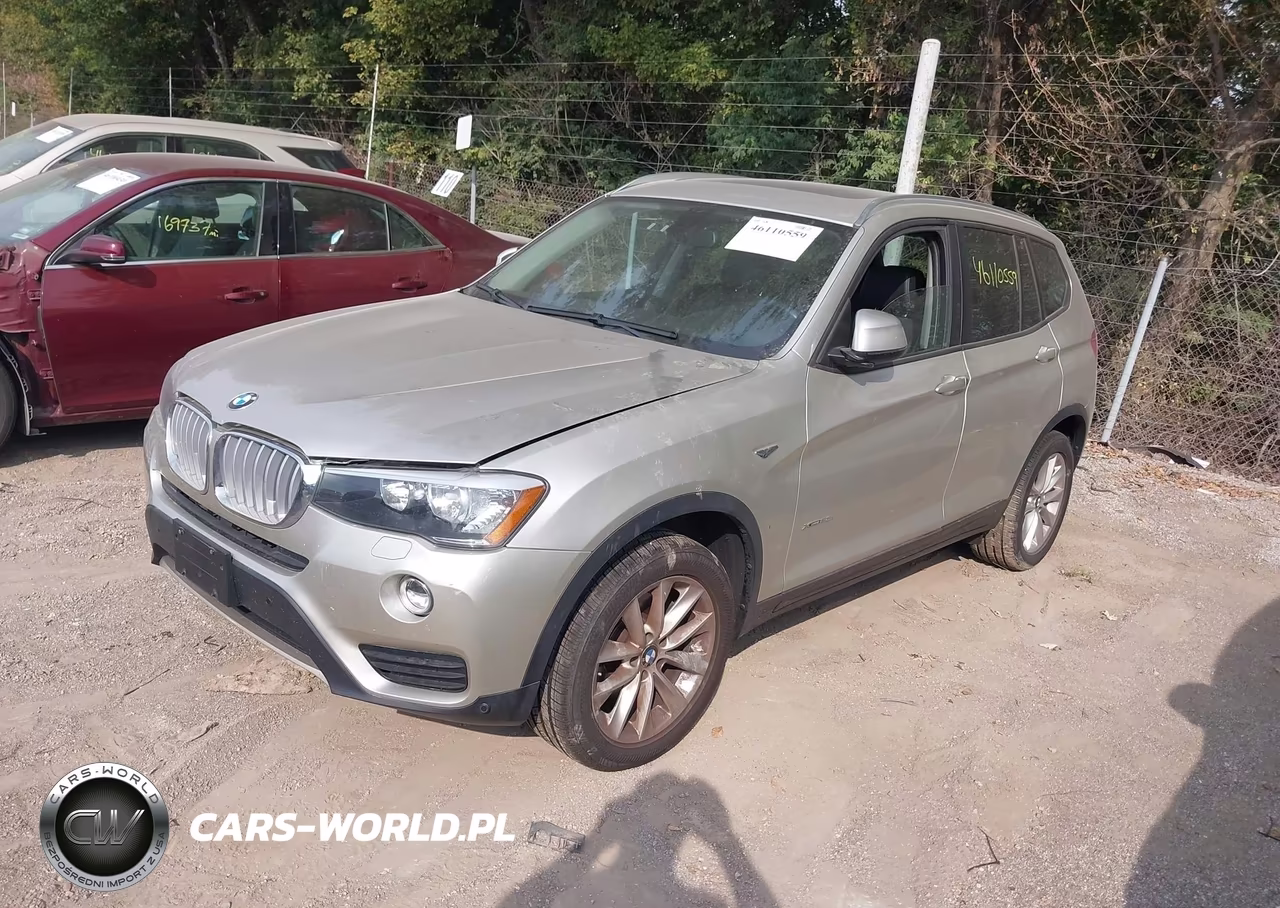 2015 BMW X3 xDrive28I VIN:5UXWX9C55F0D48260 - 2