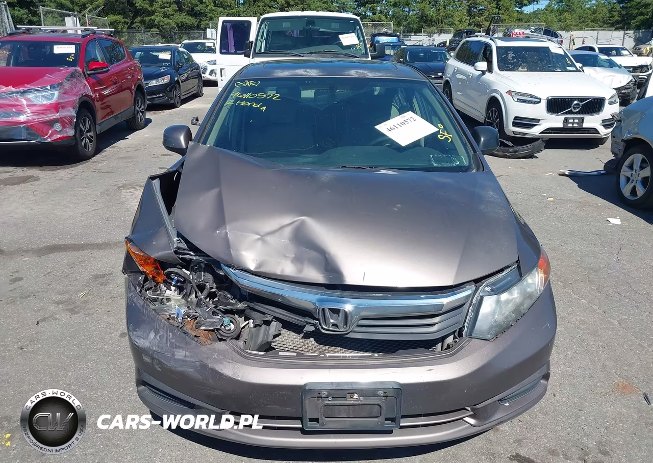 2012 Honda Civic Ex VIN:2HGFB2F80CH521069 - 12