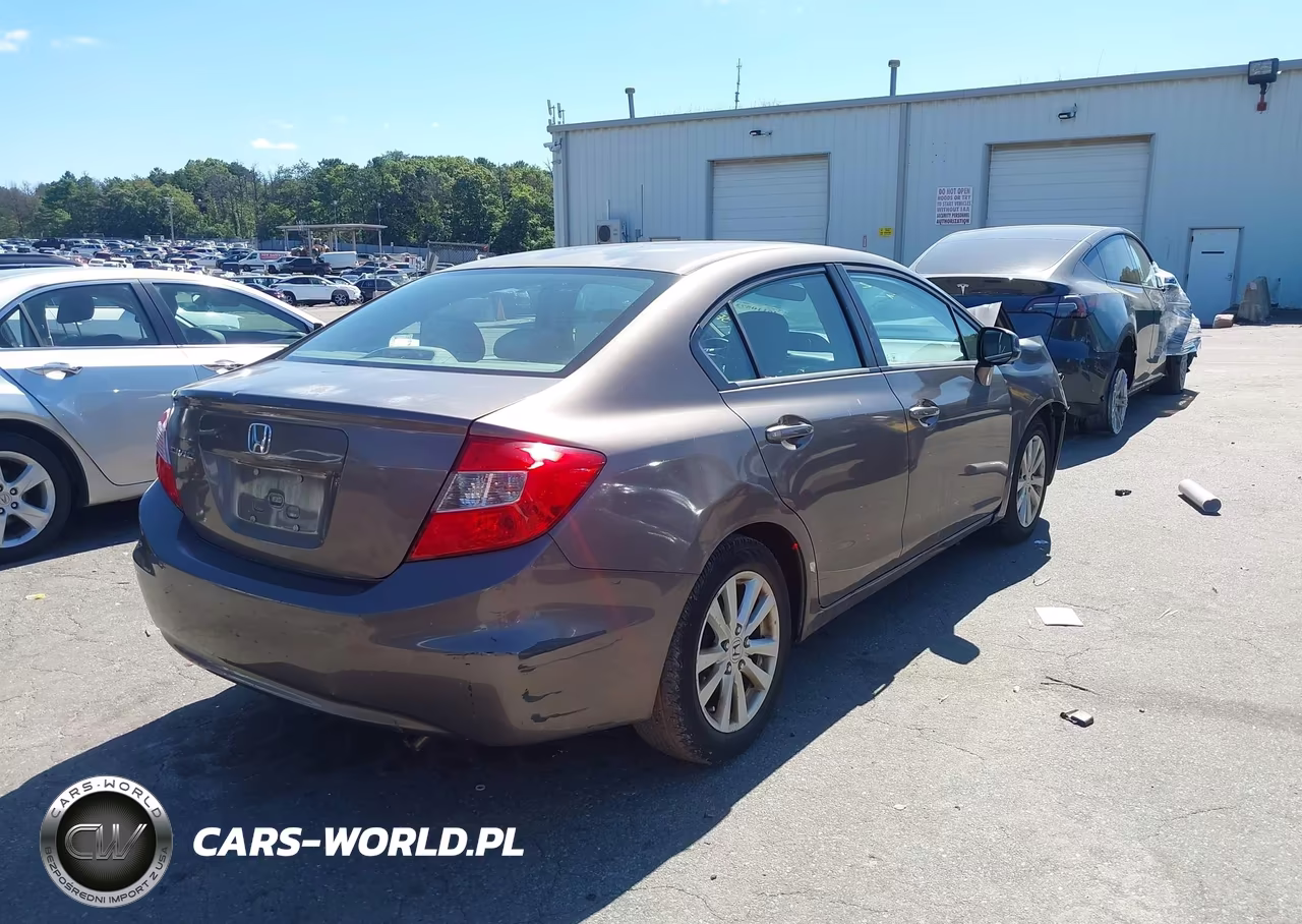 2012 Honda Civic Ex VIN:2HGFB2F80CH521069 - 4