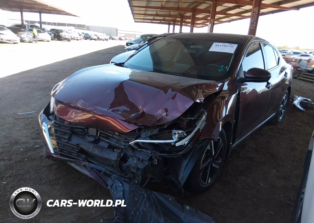 2024 Nissan Sentra Sv Xtronic Cvt VIN:3N1AB8CV6RY229938 - 2