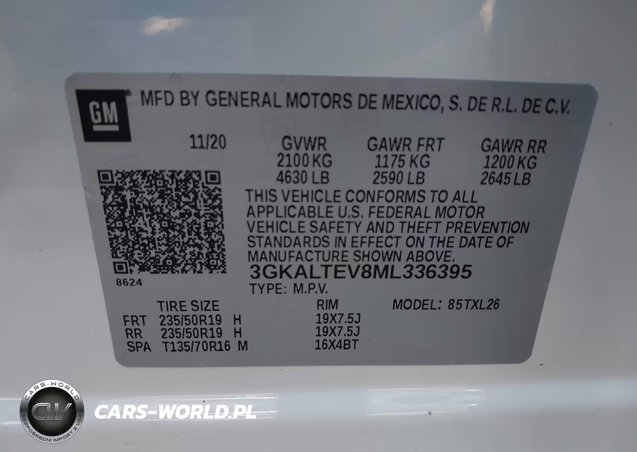 2021 GMC Terrain Awd Sle VIN:3GKALTEV8ML336395 - 9