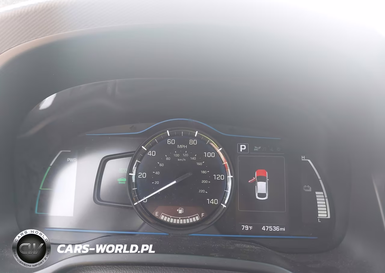 2019 Hyundai Ioniq Hybrid Blue VIN:KMHC65LC4KU106926 - 7