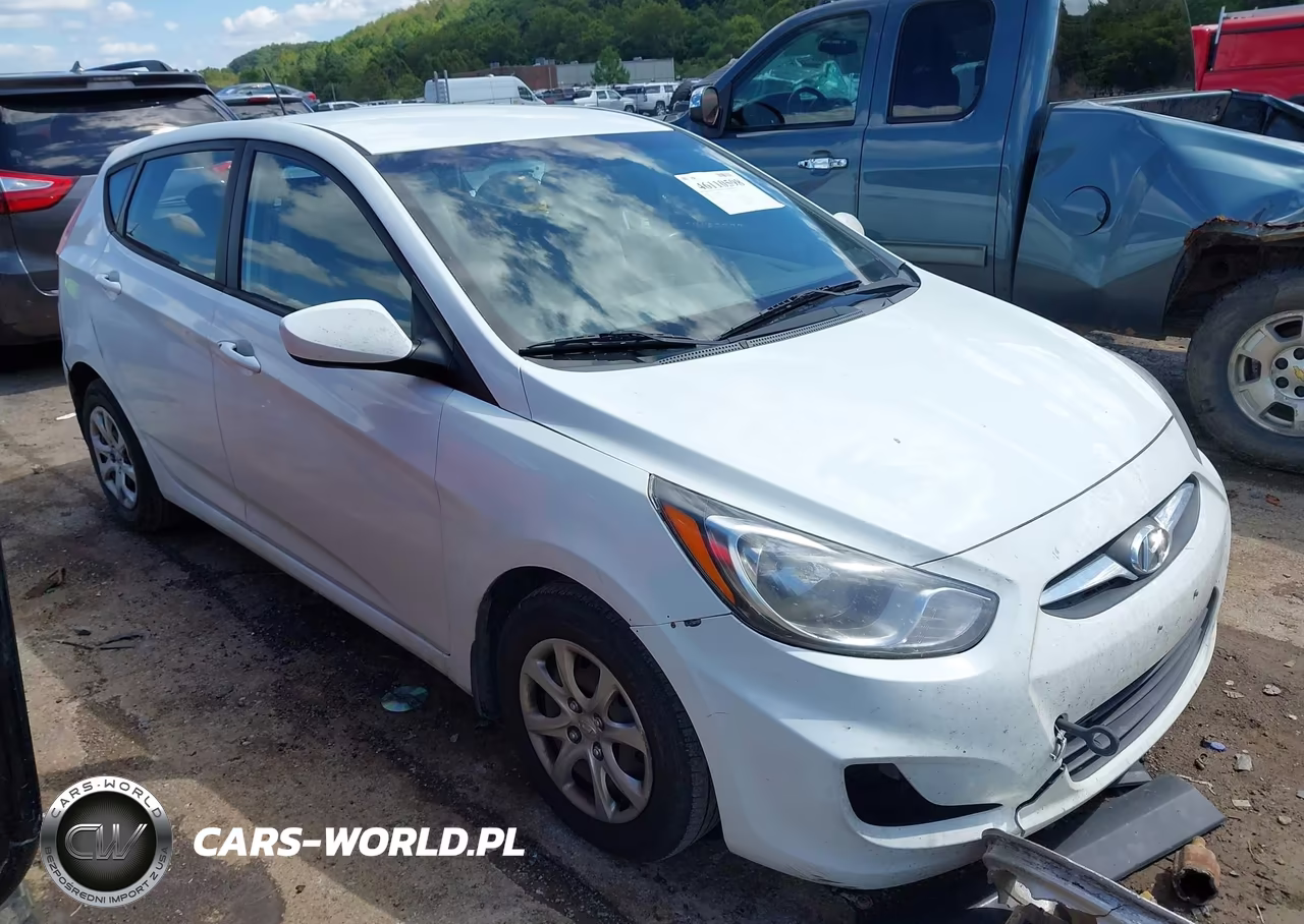 2014 Hyundai Accent Gs VIN:KMHCT5AE4EU180056 - 1