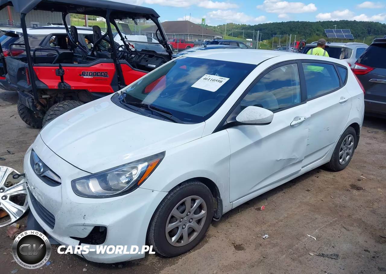 2014 Hyundai Accent Gs VIN:KMHCT5AE4EU180056 - 2