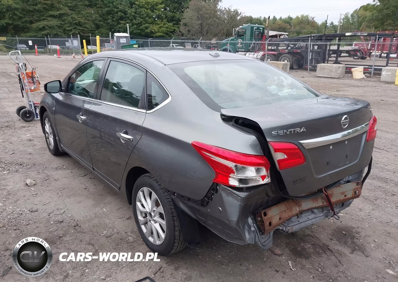 2019 Nissan Sentra Sv VIN:3N1AB7AP6KY298200 - 3