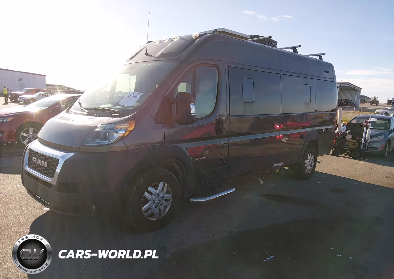 2021 Ram Promaster 3500 Window Van High Roof 159 Wb Ext VIN:3C6MRVUG3ME572275 - 2