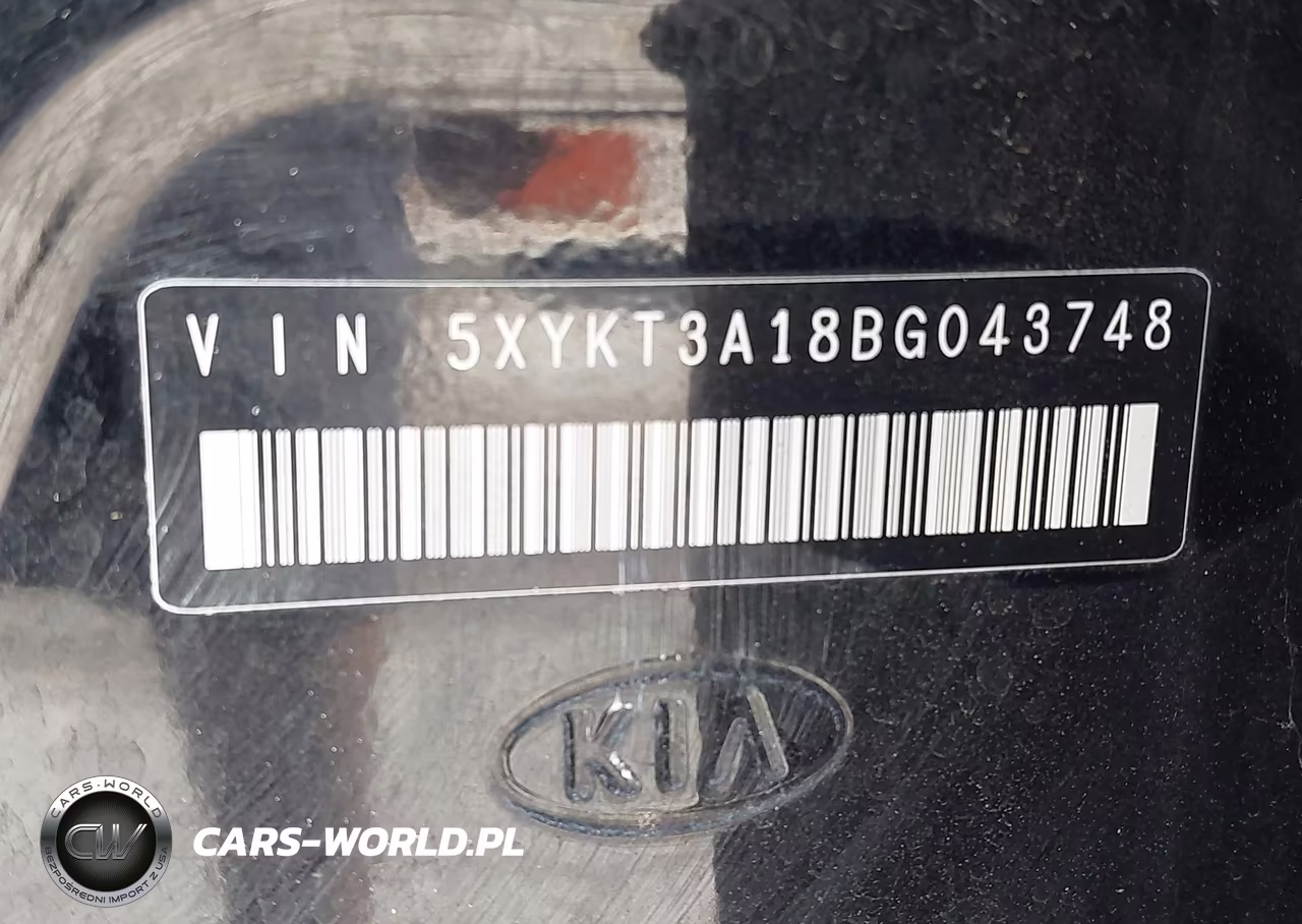2011 Kia Sorento Lx VIN:5XYKT3A18BG043748 - 9