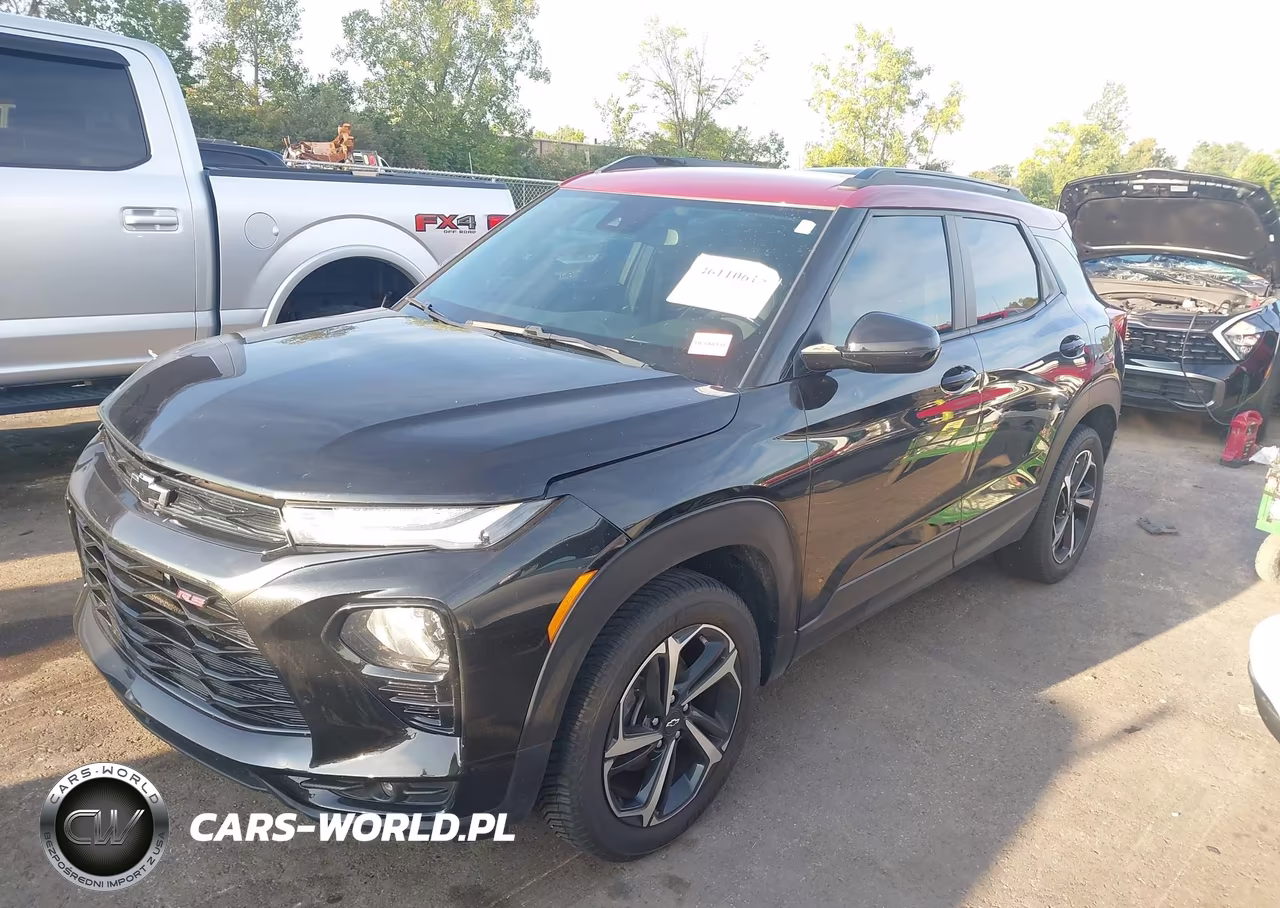 2021 Chevrolet Trailblazer Awd Rs VIN:KL79MUSL8MB022734 - 2