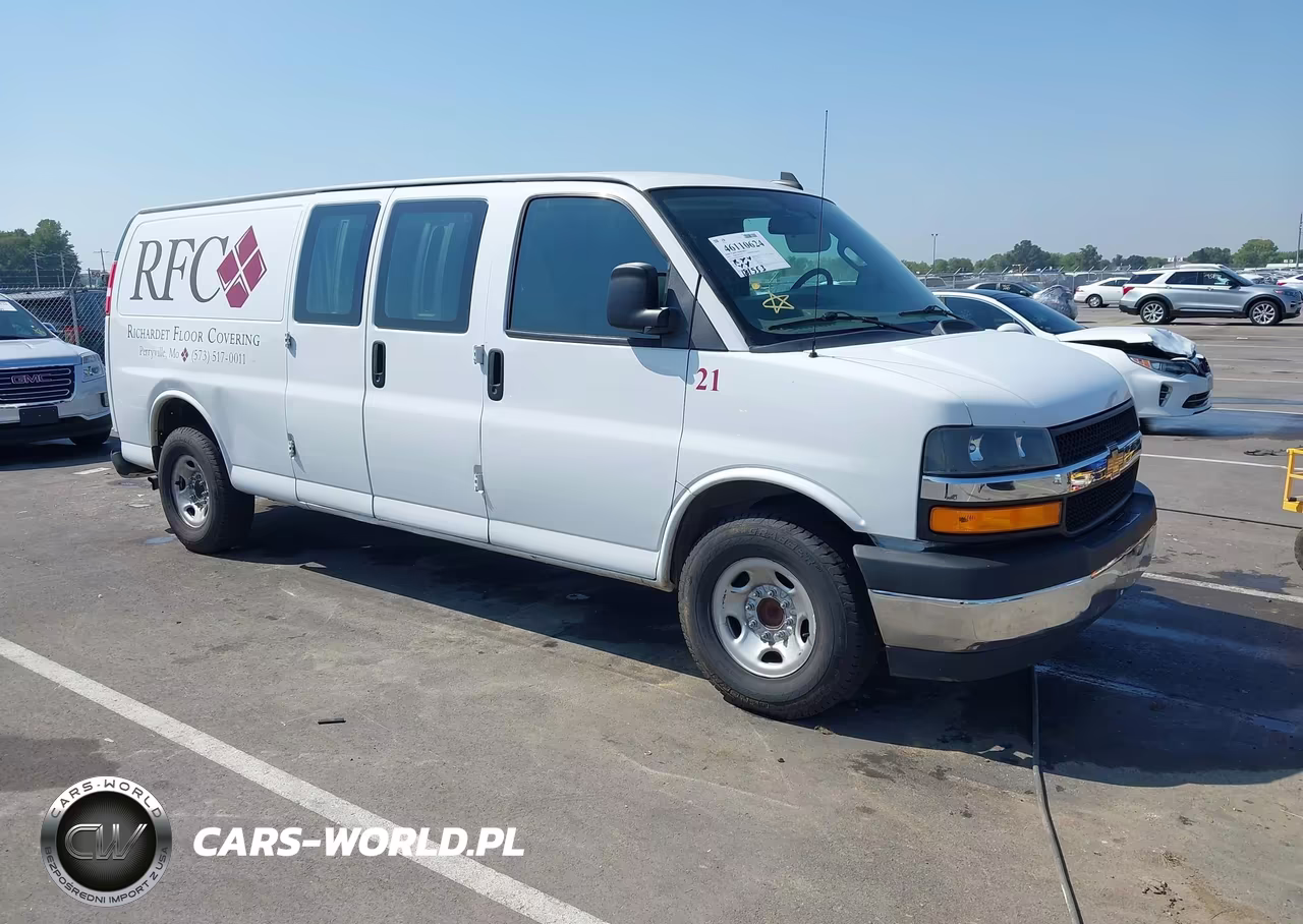 2022 Chevrolet Express Cargo Rwd 3500 Extended Wheelbase Wt – zdjęcie 1 z 18