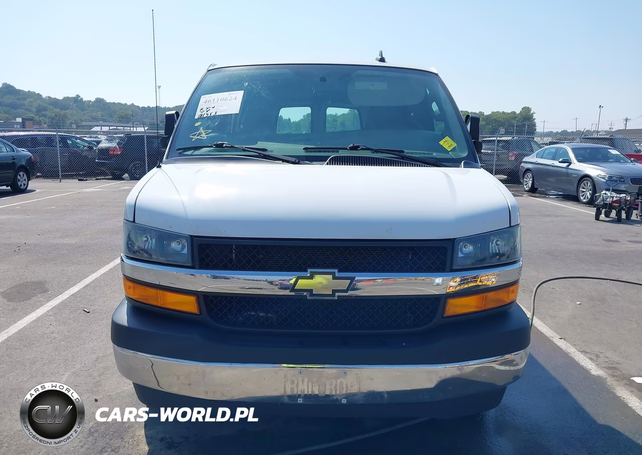2022 Chevrolet Express Cargo Rwd 3500 Extended Wheelbase Wt VIN:1GCZGHF77N1163705 - 12