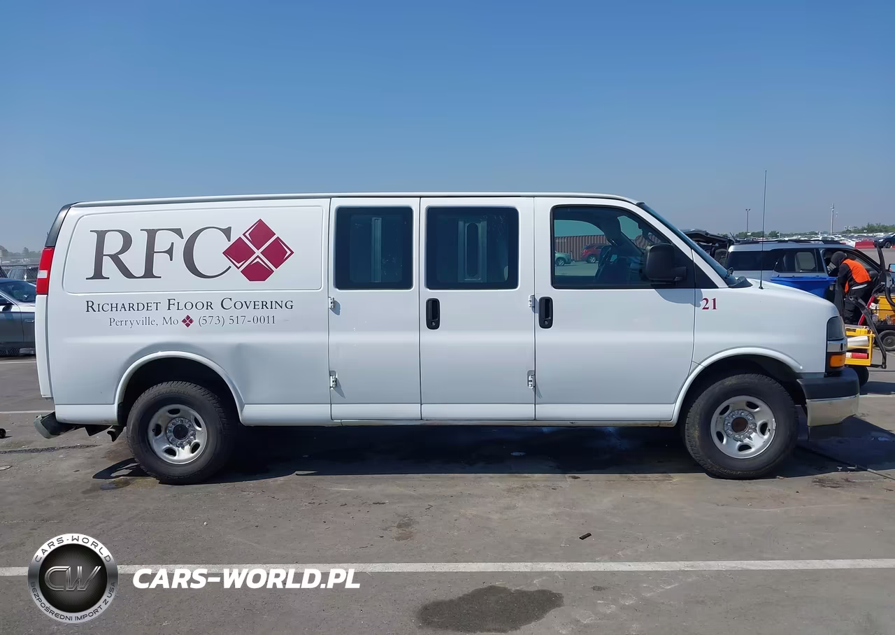 2022 Chevrolet Express Cargo Rwd 3500 Extended Wheelbase Wt VIN:1GCZGHF77N1163705 - 13