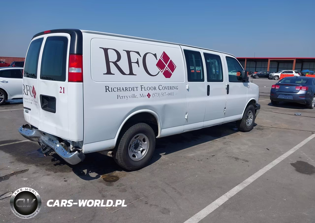 2022 Chevrolet Express Cargo Rwd 3500 Extended Wheelbase Wt VIN:1GCZGHF77N1163705 - 4