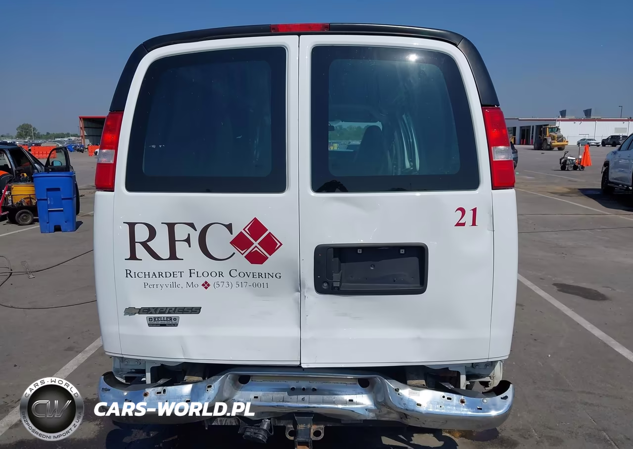 2022 Chevrolet Express Cargo Rwd 3500 Extended Wheelbase Wt VIN:1GCZGHF77N1163705 - 6