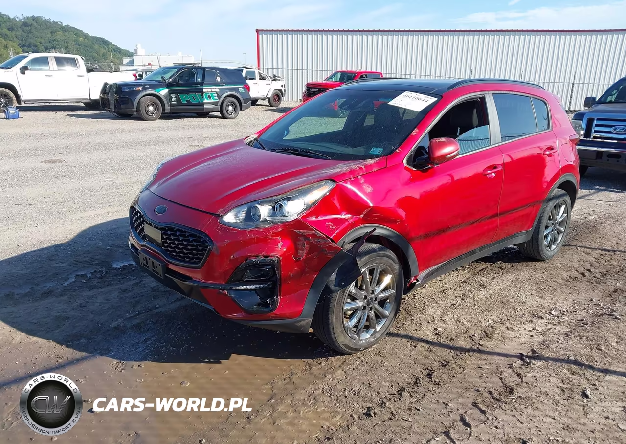 2022 Kia Sportage Nightfall Edition VIN:KNDP6CAC8N7025248 - 2