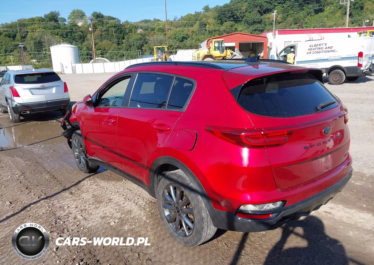 2022 Kia Sportage Nightfall Edition VIN:KNDP6CAC8N7025248 - 3