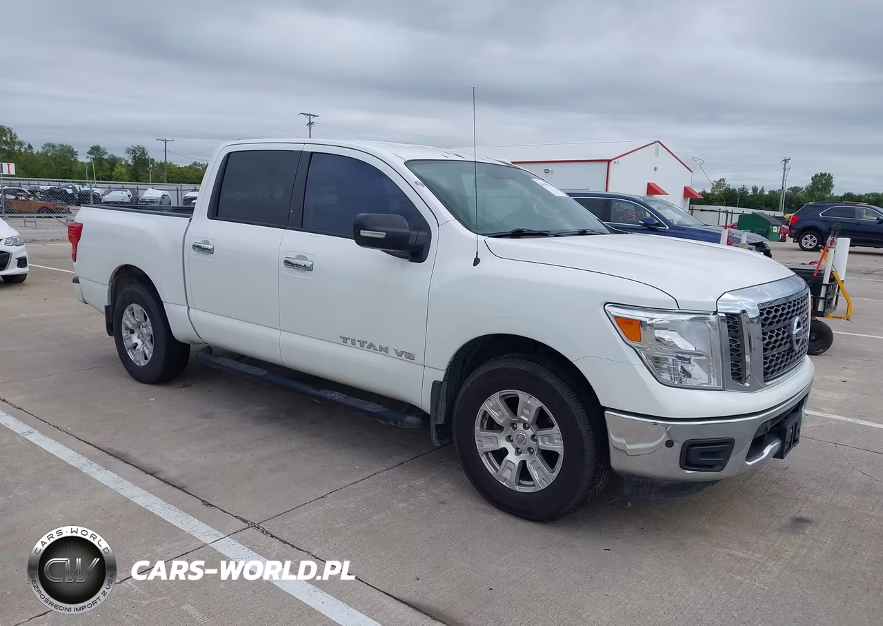 2018 Nissan Titan Sv VIN:1N6AA1E61JN512355 - 1