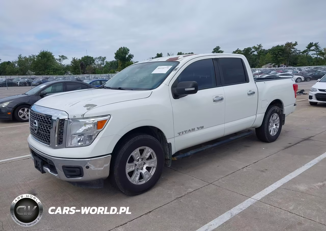 2018 Nissan Titan Sv VIN:1N6AA1E61JN512355 - 2
