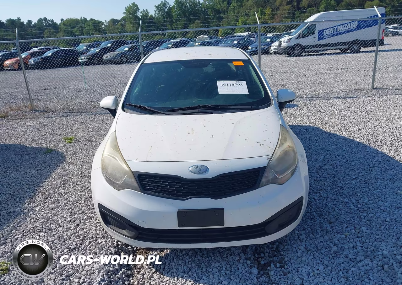 2014 Kia Rio Lx VIN:KNADM4A36E6326537 - 12