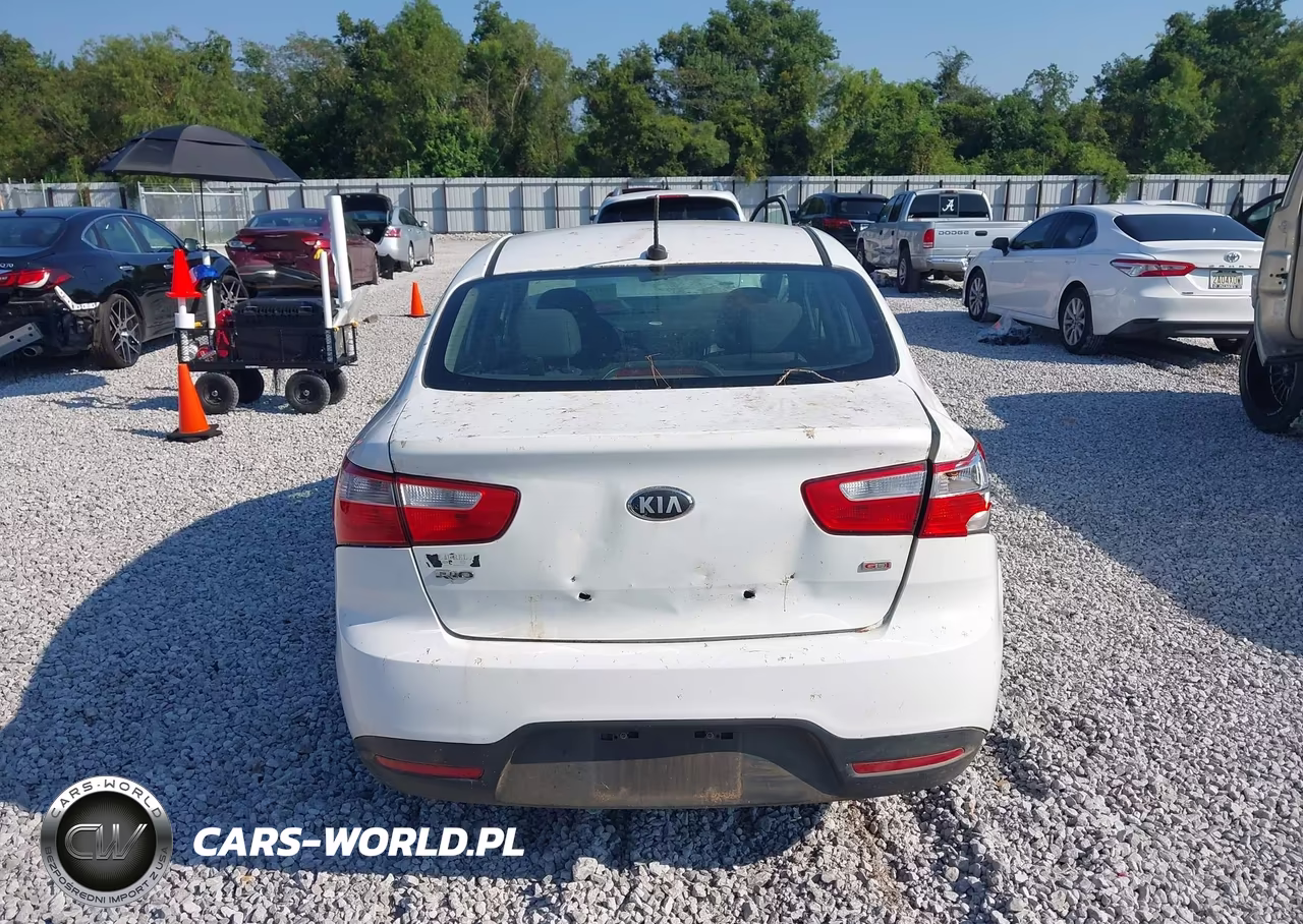 2014 Kia Rio Lx VIN:KNADM4A36E6326537 - 16