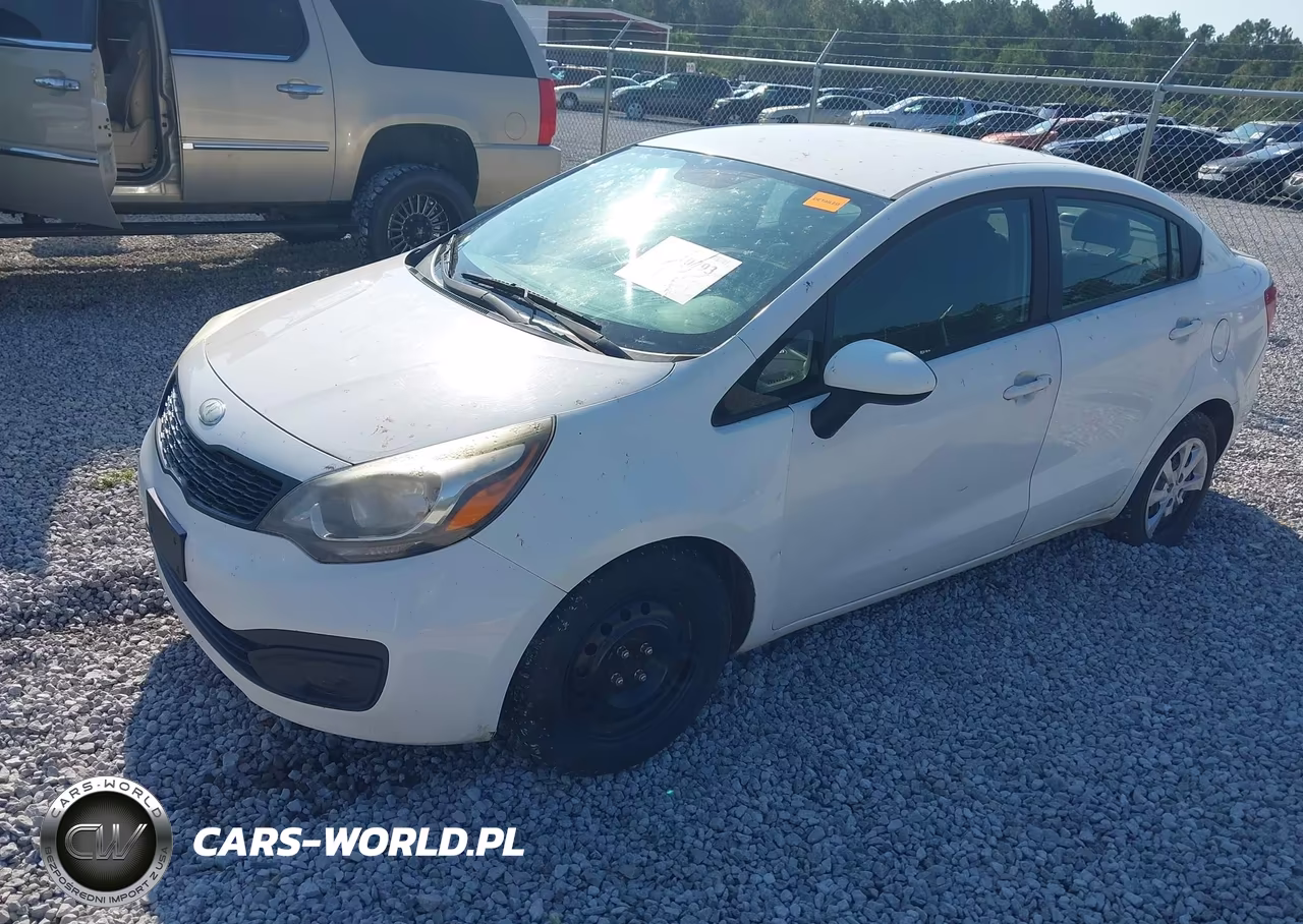 2014 Kia Rio Lx VIN:KNADM4A36E6326537 - 2