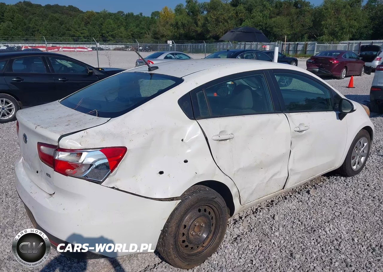 2014 Kia Rio Lx VIN:KNADM4A36E6326537 - 6