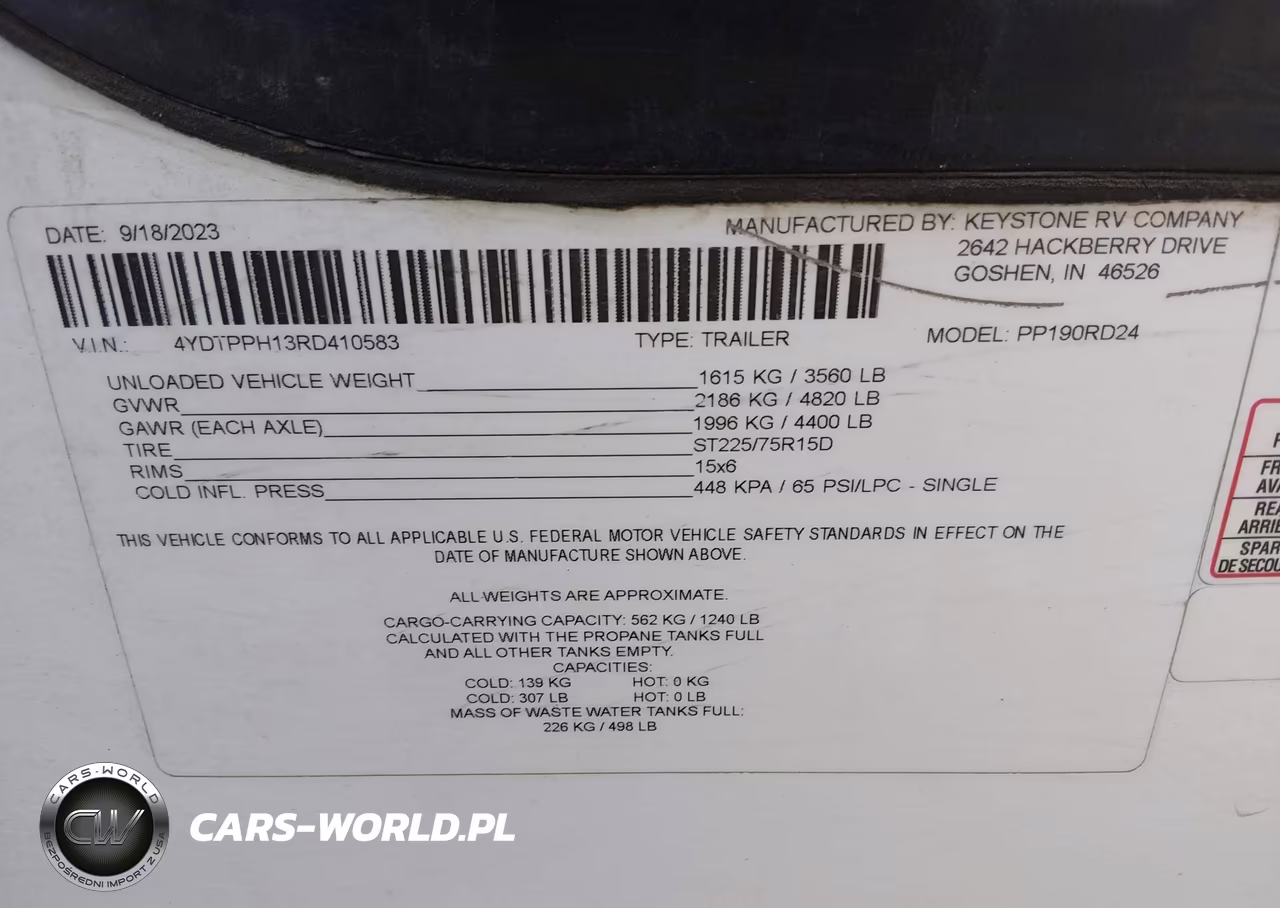 2024 Keystone Passport 190Rd VIN:4YDTPPH13RD410583 - 9