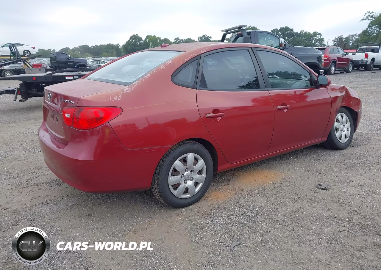 2008 Hyundai Elantra Gls-Se VIN:KMHDU46D88U317757 - 4