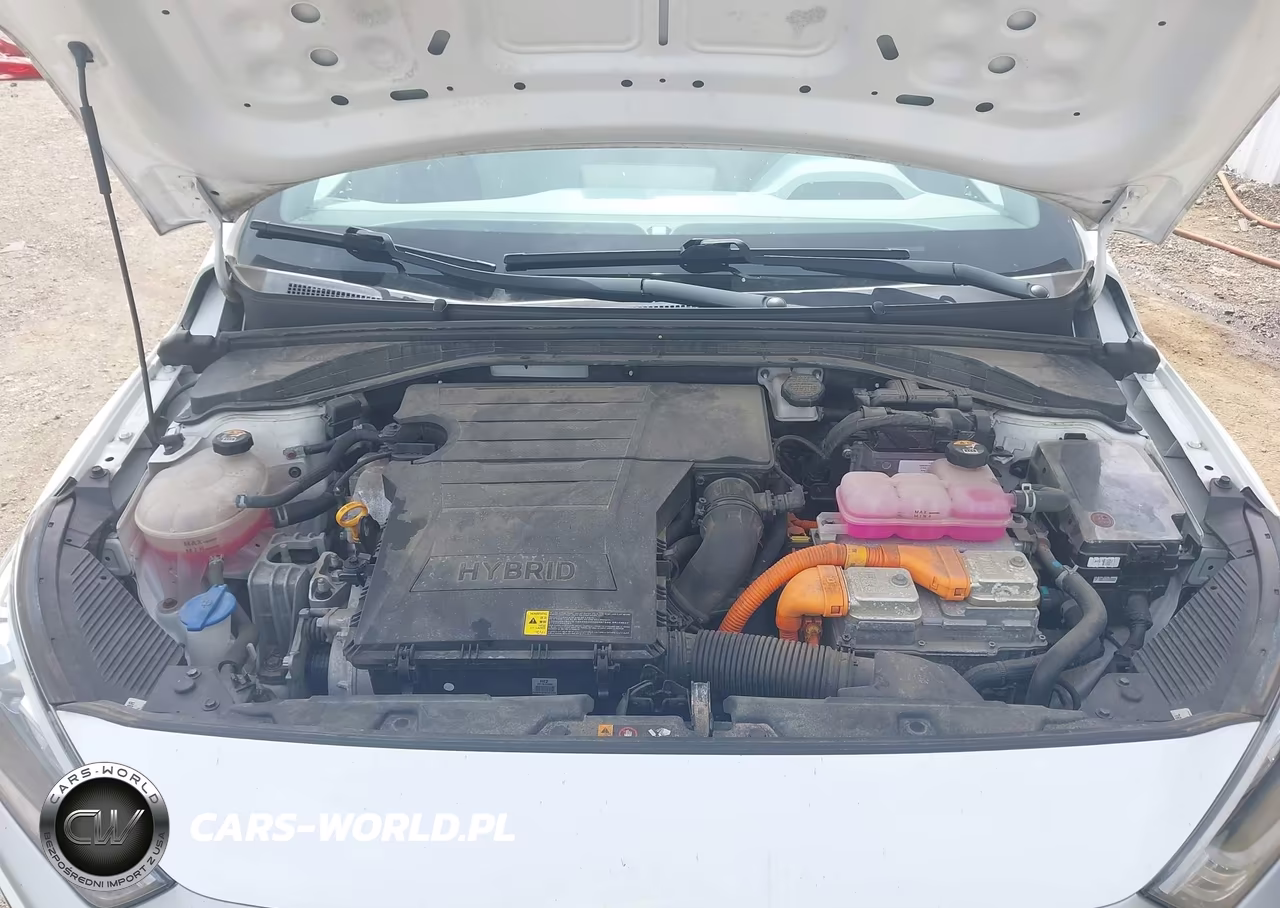 2020 Hyundai Ioniq Hybrid Blue VIN:KMHC65LC3LU233006 - 10