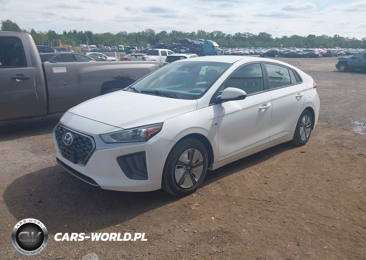 2020 Hyundai Ioniq Hybrid Blue VIN:KMHC65LC3LU233006 - 2