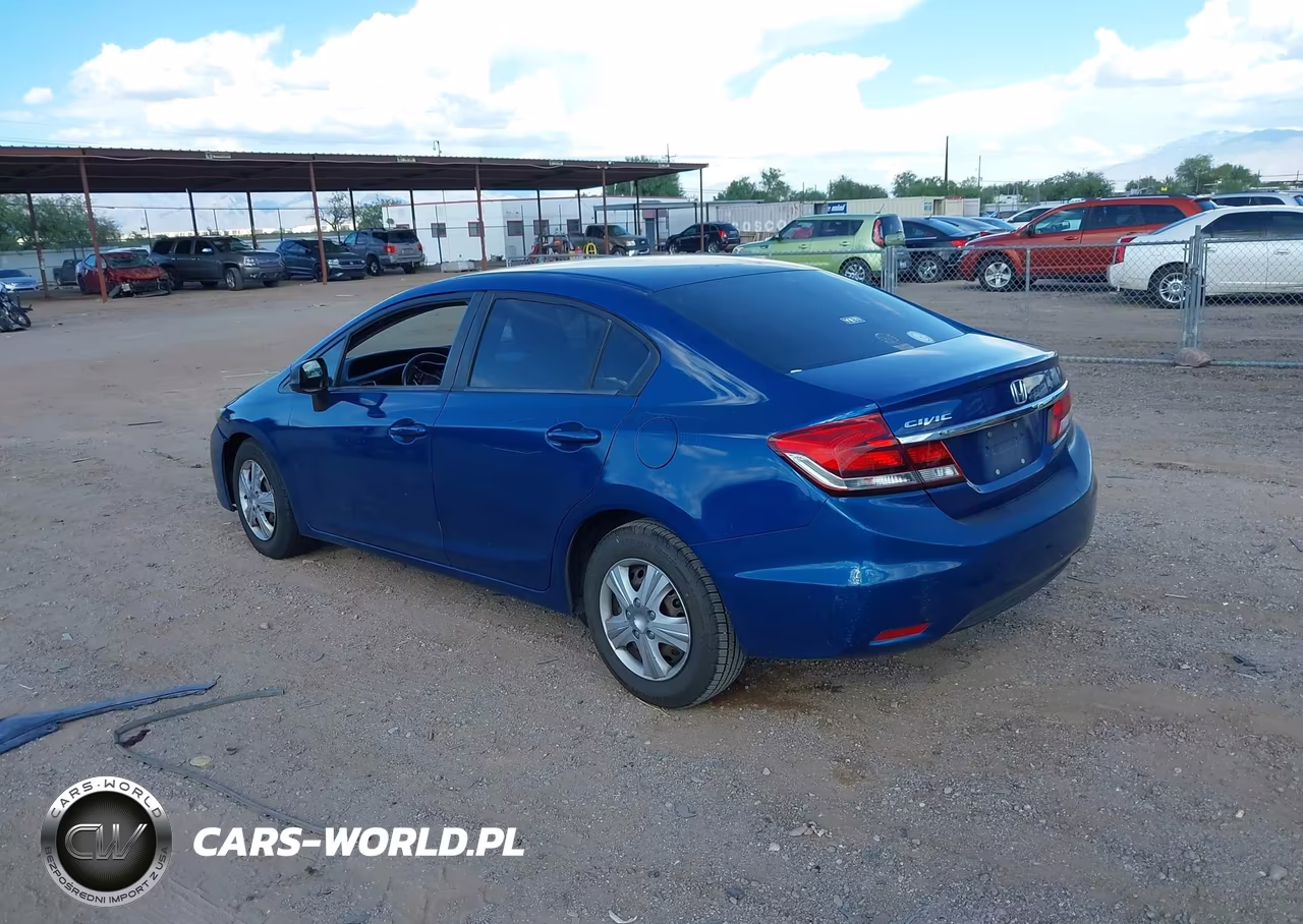 2015 Honda Civic Lx VIN:19XFB2F52FE228066 - 3