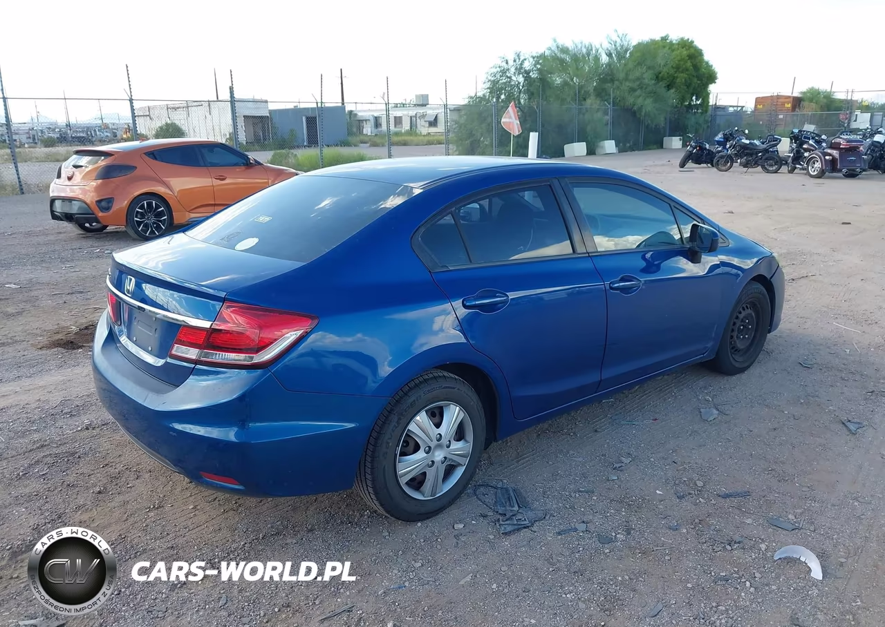 2015 Honda Civic Lx VIN:19XFB2F52FE228066 - 4