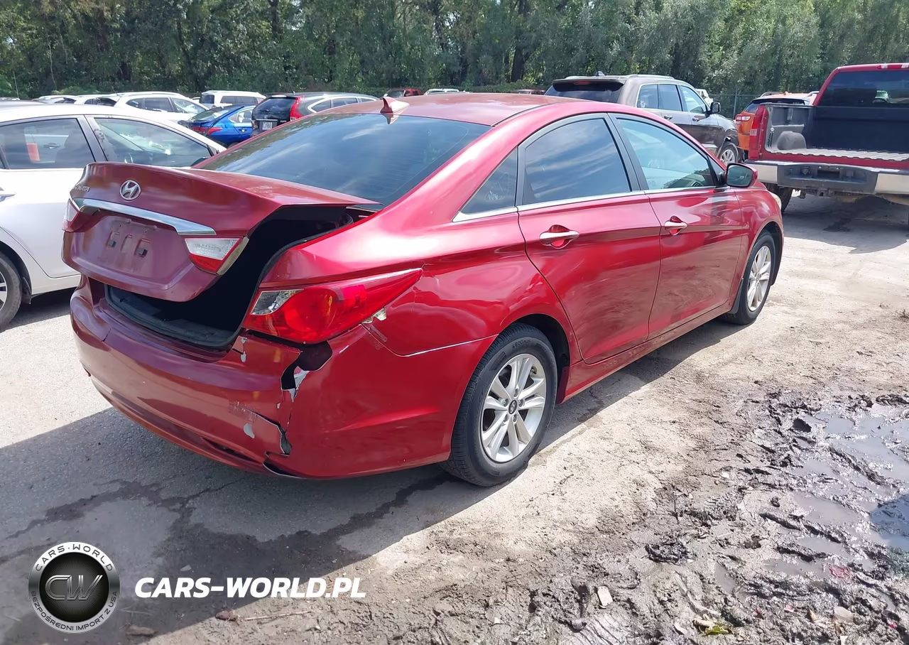 2013 Hyundai Sonata Gls VIN:5NPEB4AC2DH798042 - 4