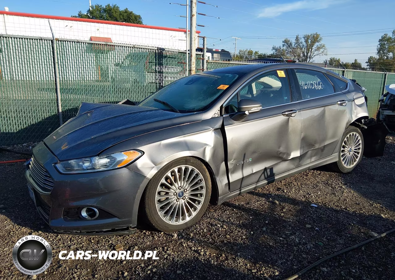 2014 Ford Fusion Hybrid Titanium VIN:3FA6P0RU5ER148301 - 2