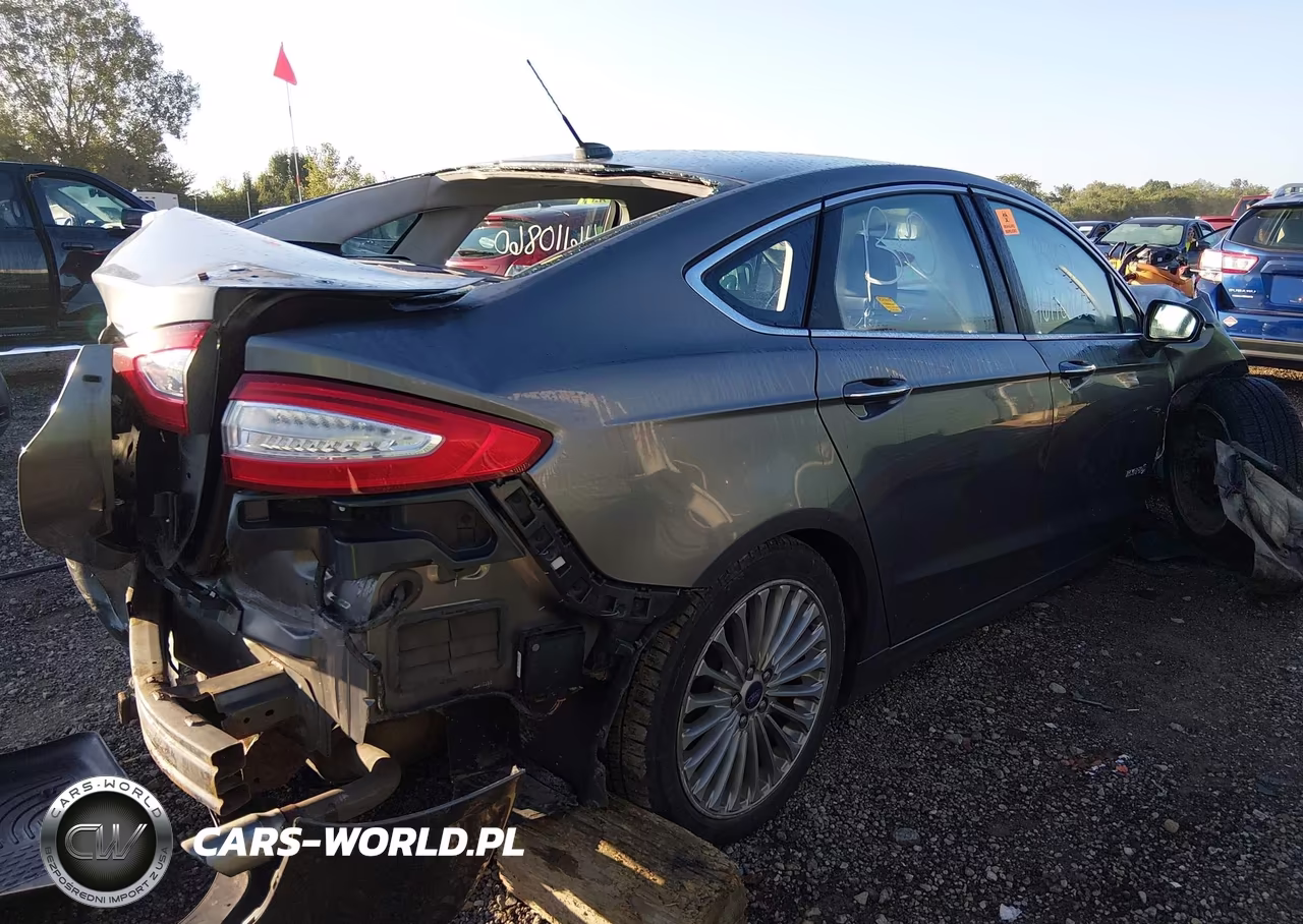 2014 Ford Fusion Hybrid Titanium VIN:3FA6P0RU5ER148301 - 4