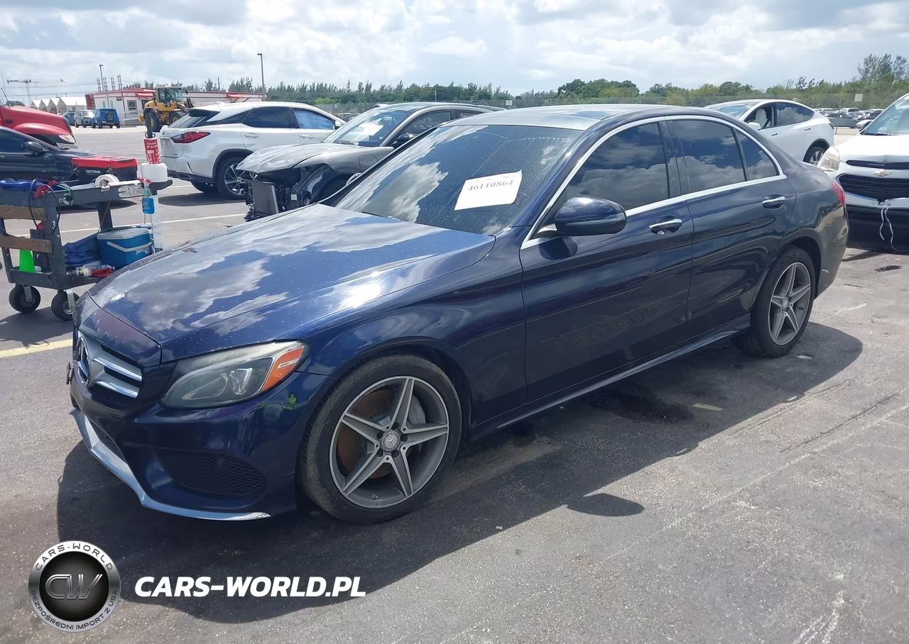 2016 Mercedes-Benz C 300 Sport 4Matic VIN:55SWF4KB0GU165409 - 2