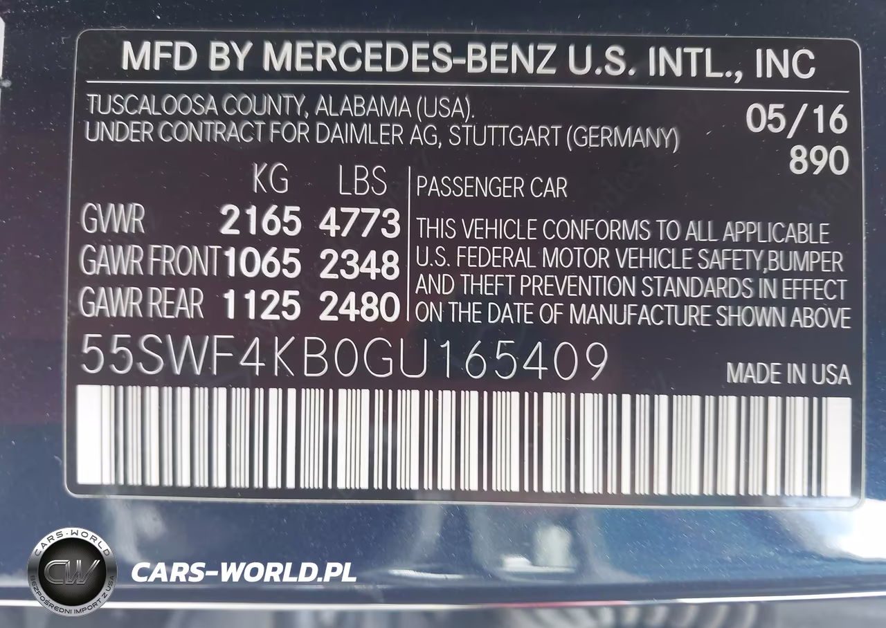 2016 Mercedes-Benz C 300 Sport 4Matic VIN:55SWF4KB0GU165409 - 9