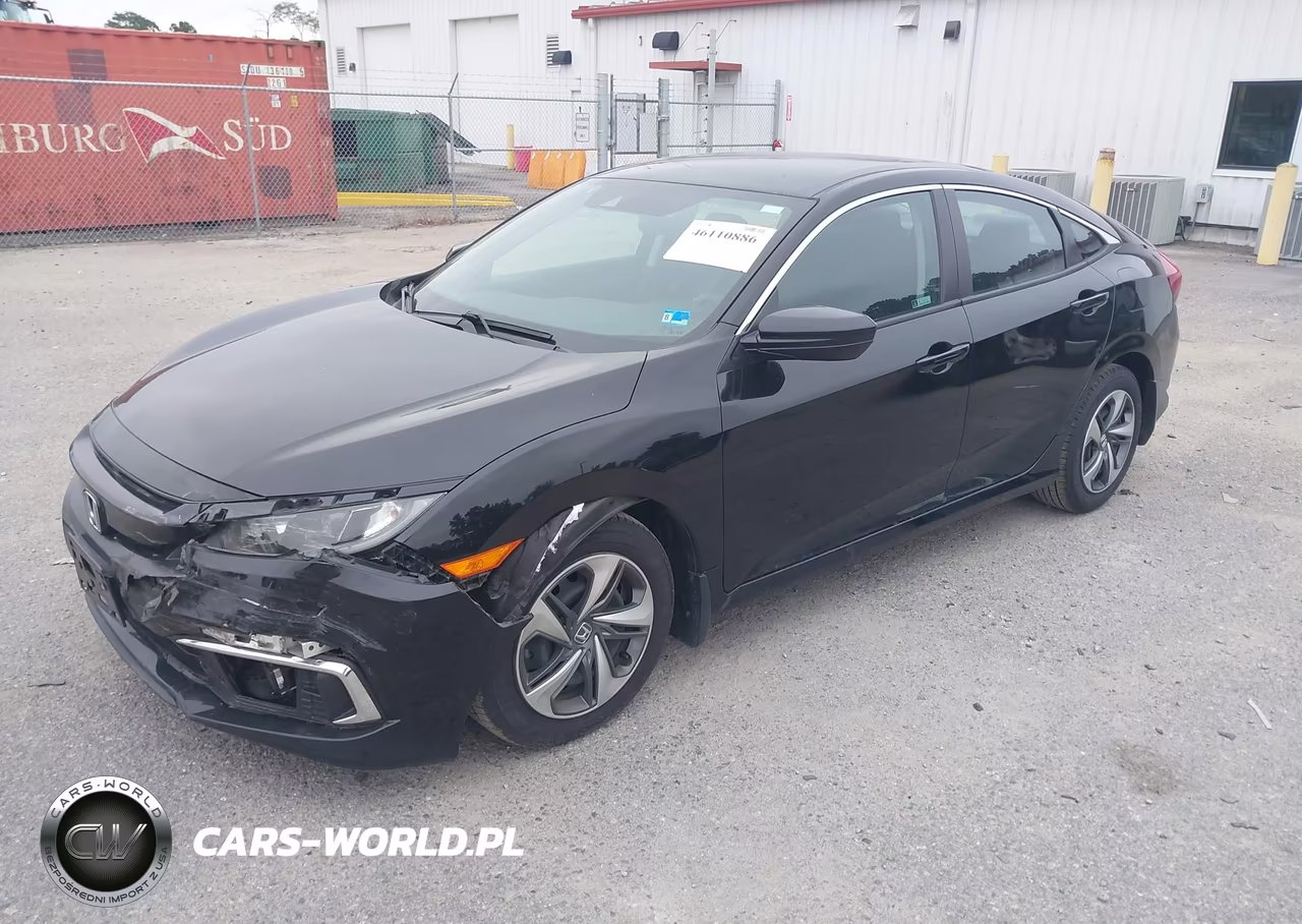 2020 Honda Civic Lx VIN:2HGFC2F64LH594490 - 2